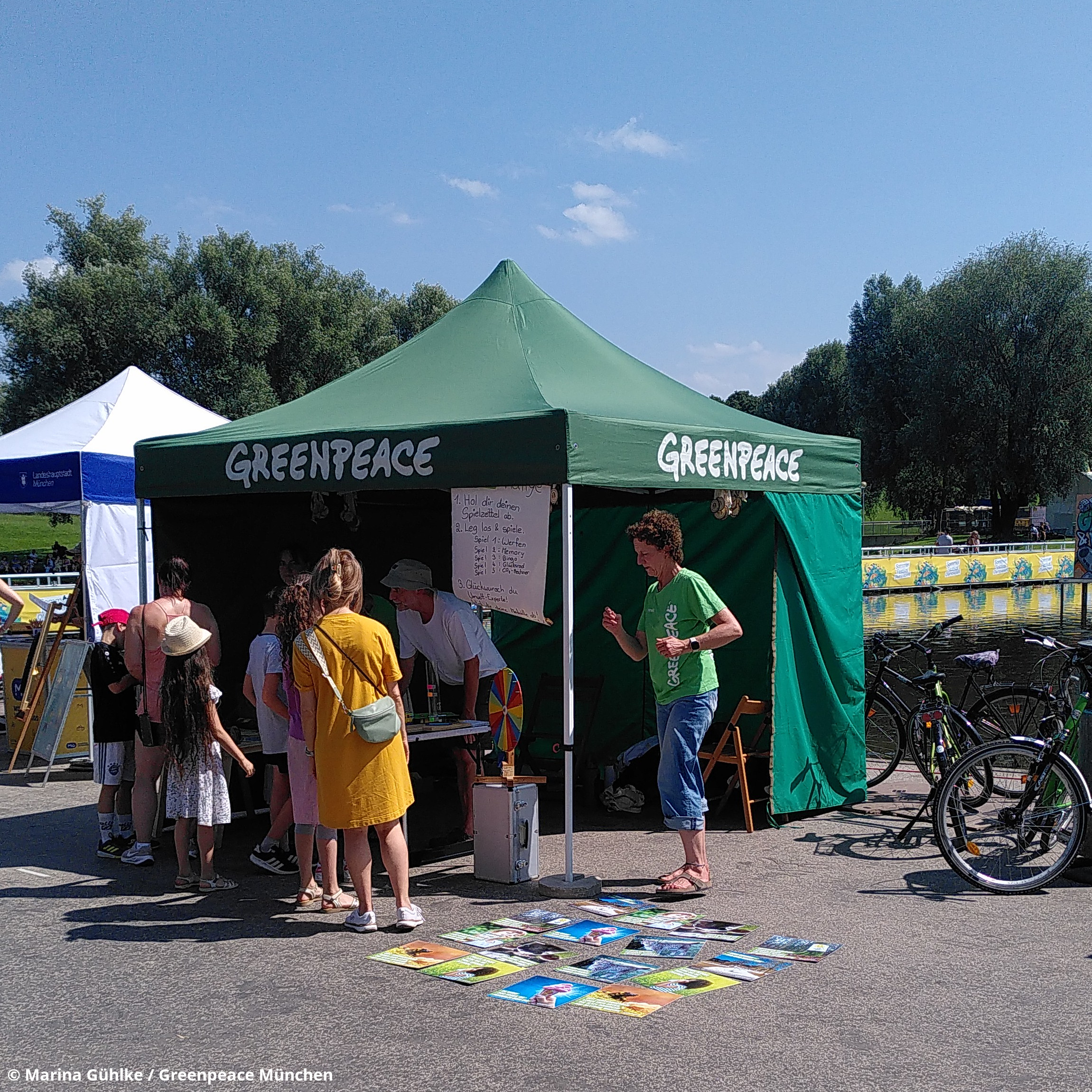 Klima-Rallye für Kids auf dem Sommerfestival im Olympiapark und dem Lilalu Festival