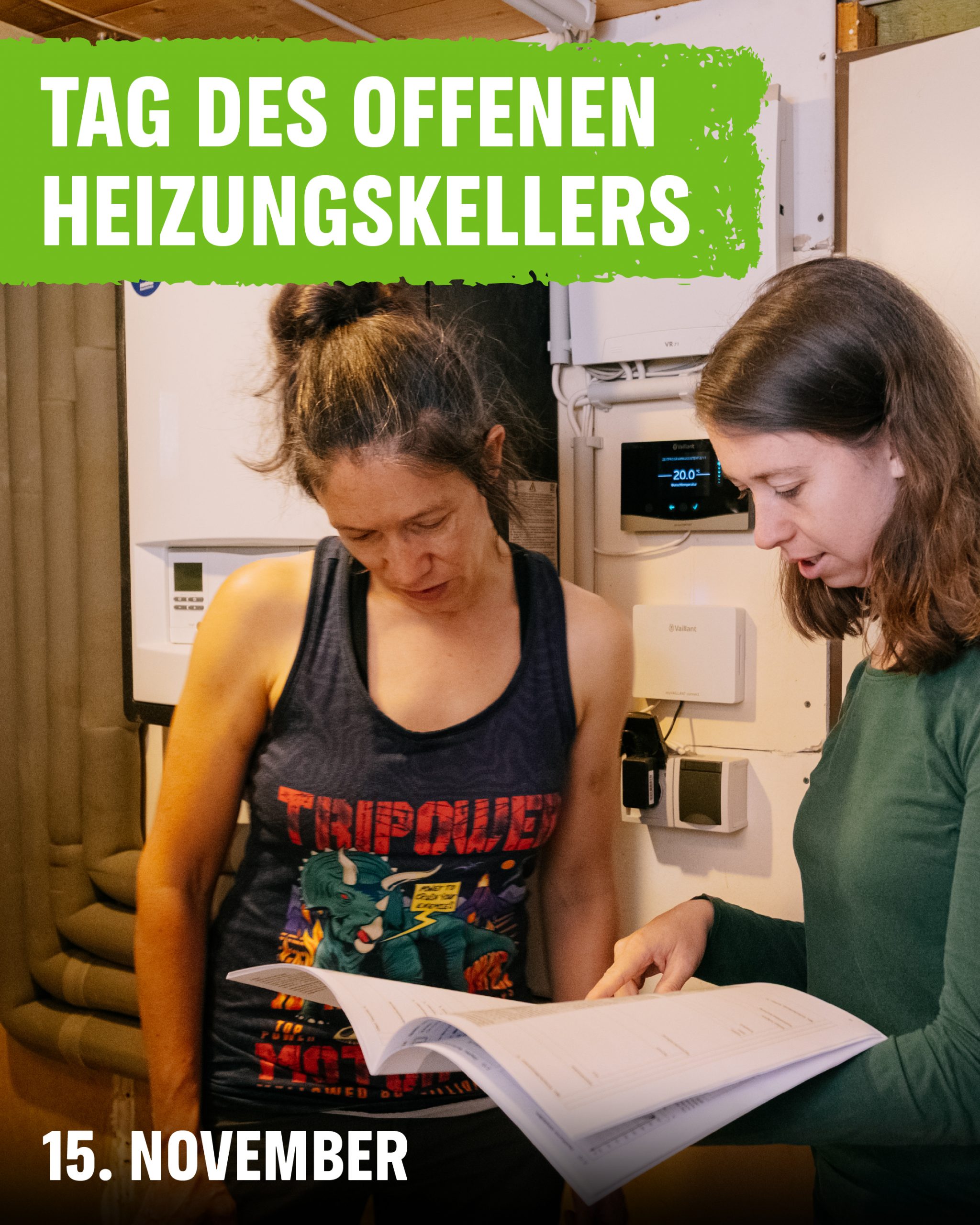 Tag des offenen Heizungskellers