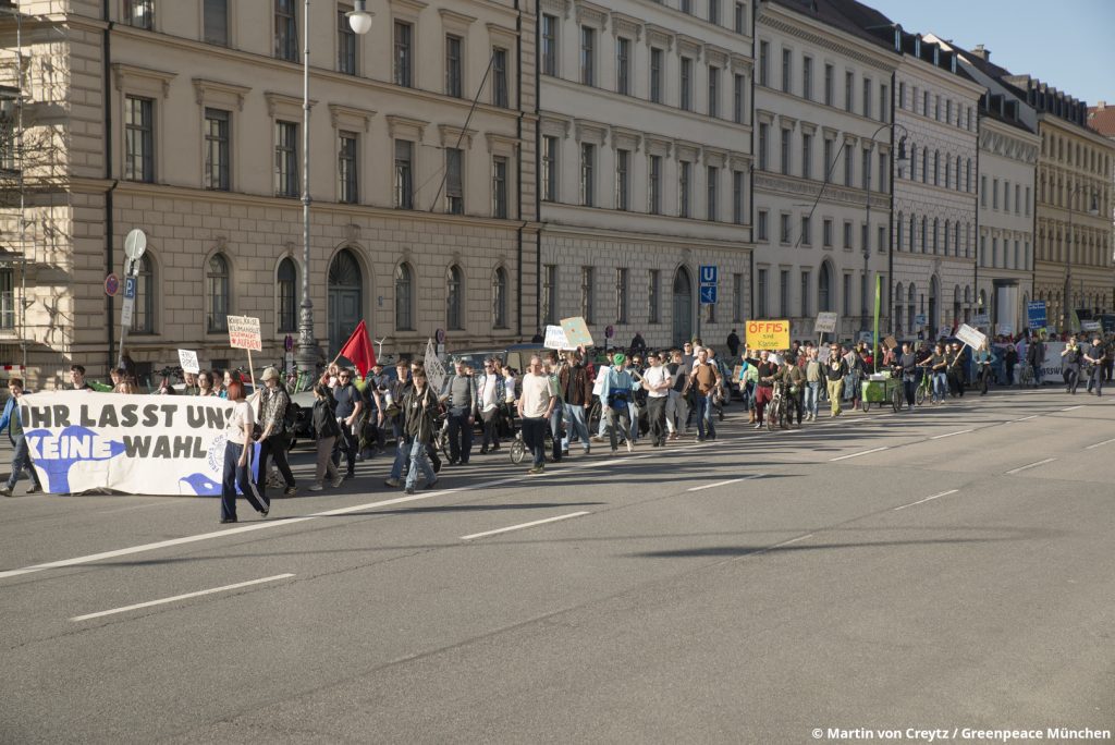 Klimastreik von FFF am 27.2.2026 Thema Stadt für Alle
