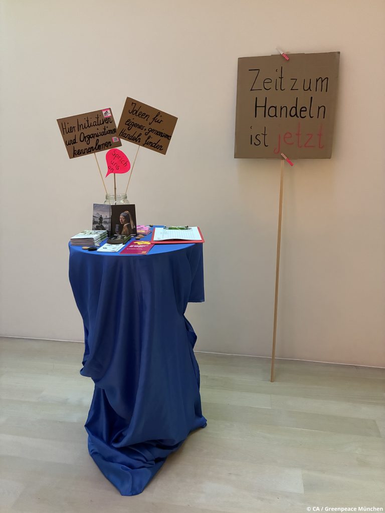 Mitmach-Stand des Klimanetz München