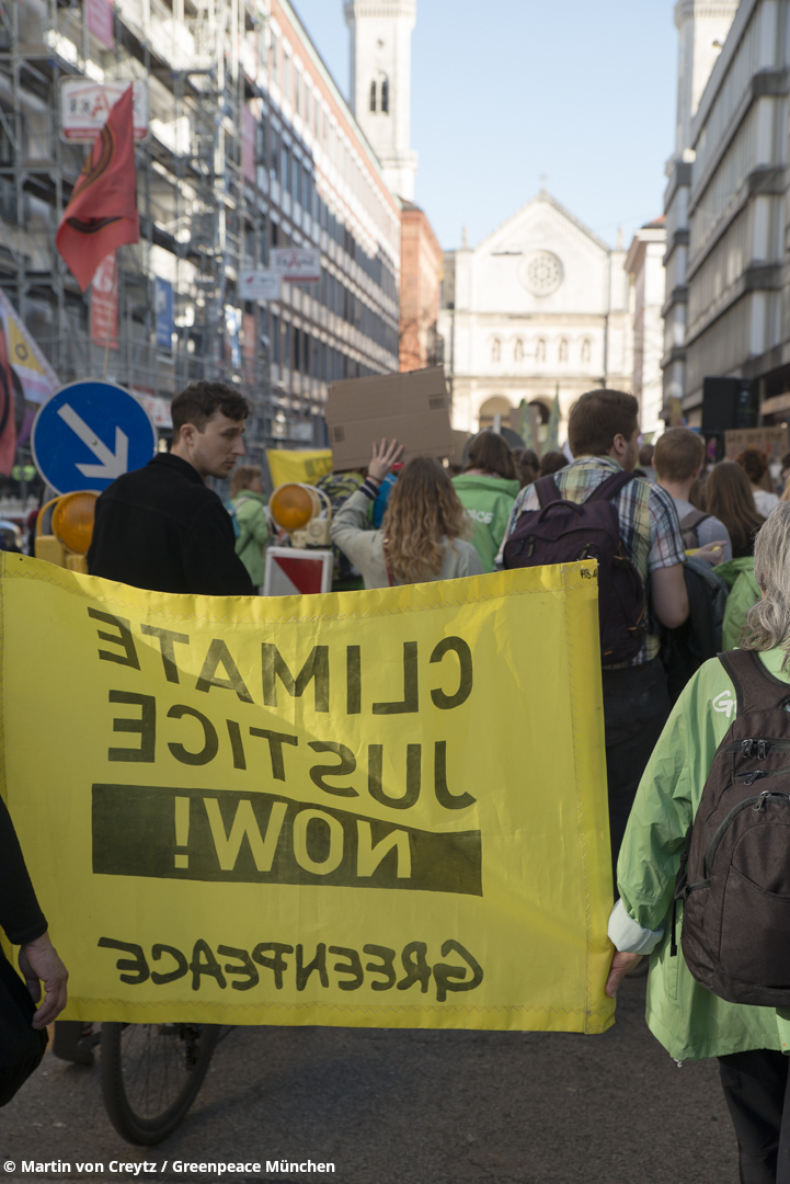 Symbolbild: Demonstration für Klimaschutz