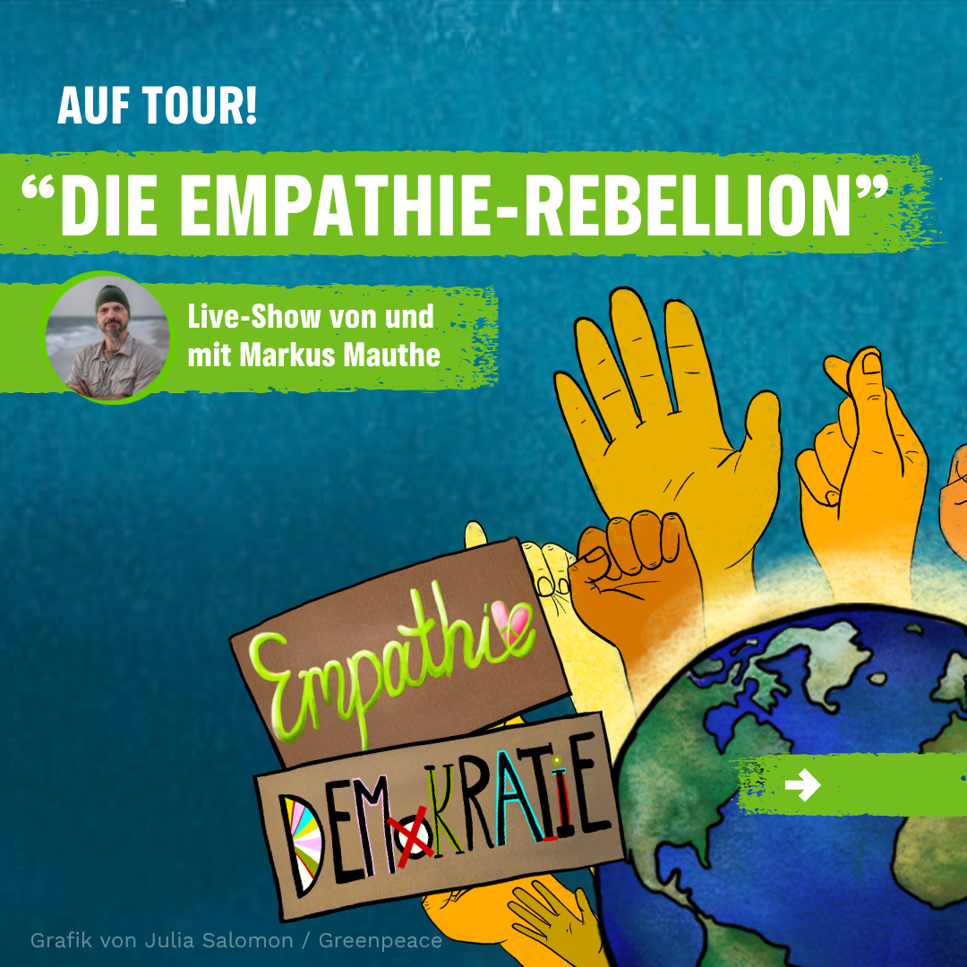 Die Empathie-Rebellion – eine Live-Show von Markus Mauthe